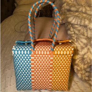 Woven Plastic Purse